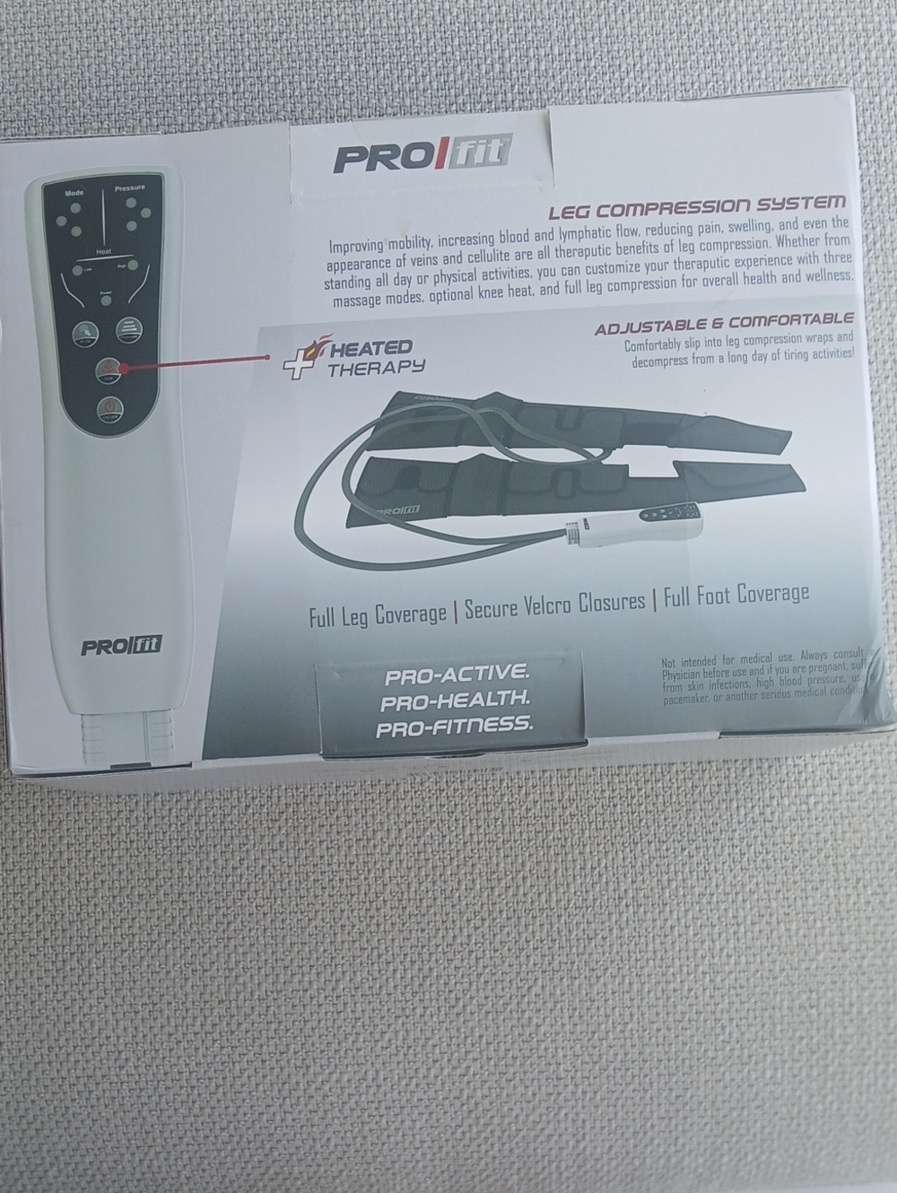 PROFit Leg Compression System - White/Gray - Picture 1 of 6